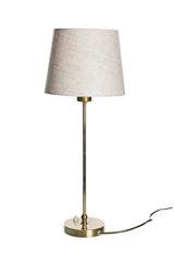 Bordslampa i mässing av Josef Frank för Firma Svensk Tenn, modell 2332, 60tal