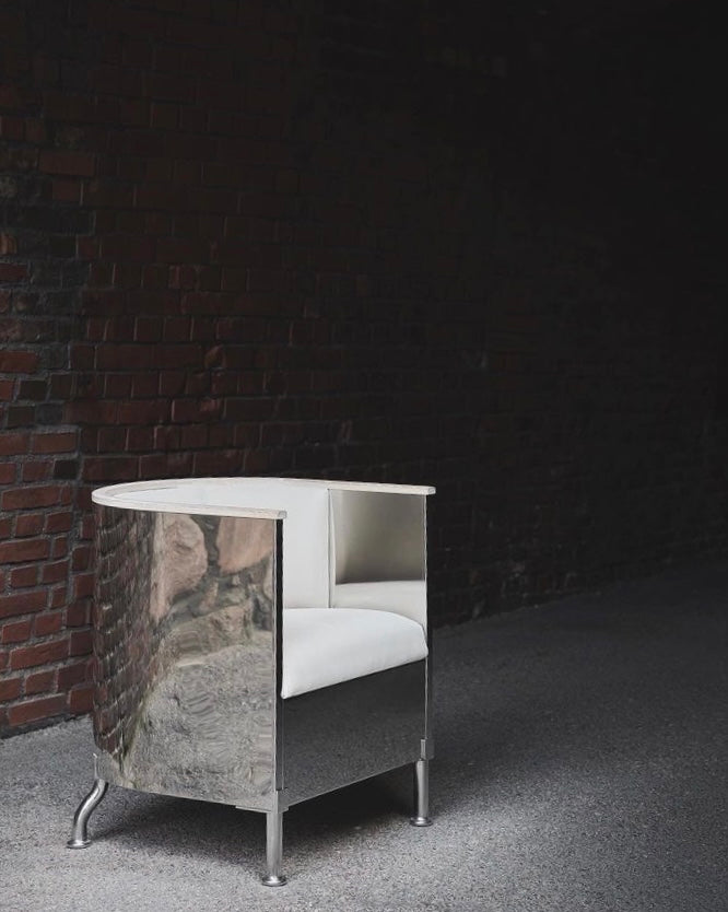 Fåtölj ”Inox” av Mats Theselius för Källemo, 2015 – Gbg Deco