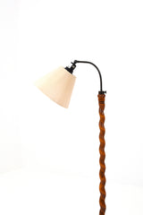 Golvlampa i trä, tidig 1900-tal