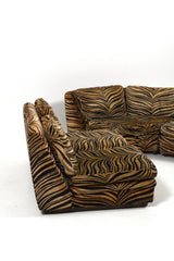 Hörnsoffa "Playboy Zebra" från Dux