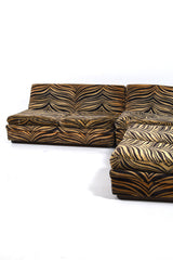 Hörnsoffa "Playboy Zebra" från Dux