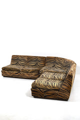 Hörnsoffa "Playboy Zebra" från Dux