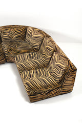 Hörnsoffa "Playboy Zebra" från Dux