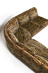 Hörnsoffa "Playboy Zebra" från Dux