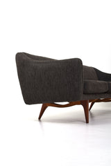 Soffa "ML-140" av Illum Wikkelsø för A. Mikael Laursen & Søn, Danmark, 1950tal