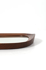 Väggspegel i teak – Glas & Trä, Sverige, 1950-tal