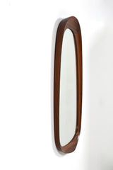 Väggspegel i teak – Glas & Trä, Sverige, 1950-tal