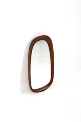 Väggspegel i teak – Glas & Trä, Sverige, 1950-tal