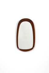 Väggspegel i teak – Glas & Trä, Sverige, 1950-tal