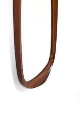 Väggspegel i teak – Glas & Trä, Sverige, 1950-tal
