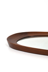 Väggspegel i teak – Glas & Trä, Sverige, 1950-tal