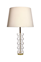 Stor bordslampa av Carl Fagerlund för Orrefors, 60tal