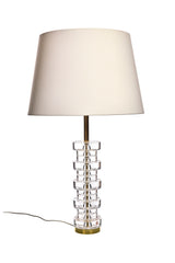 Stor bordslampa av Carl Fagerlund för Orrefors, 60tal