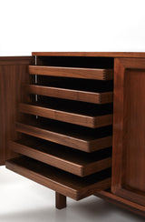 Sideboard i teak av Karl-Erik Ekselius för JOC, Sverige, 1960-tal