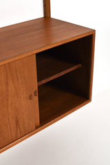 Hyllsystem "Royal System" av Poul Cadovius, Danmark, 60tal