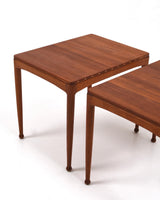 Teak Småbord brun Micado Sven Engström  Gunnar Myrstrand Tingströms