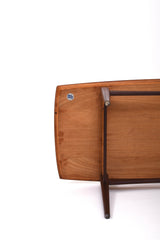Soffbord Teak Lövträ Brun Ljusbrun