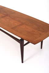 Soffbord Teak Lövträ Brun Ljusbrun