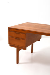 Skrivbord i teak, 50/60tal