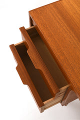 Skrivbord i teak, 50/60tal