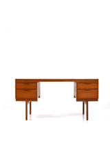 Skrivbord i teak, 50/60tal