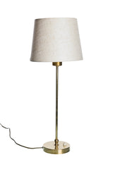 Brass table lamp by Josef Frank for Firma Svensk Tenn, model 2332, 1960s