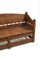 Wabi-Sabi, antique sofa in pine, 19th century