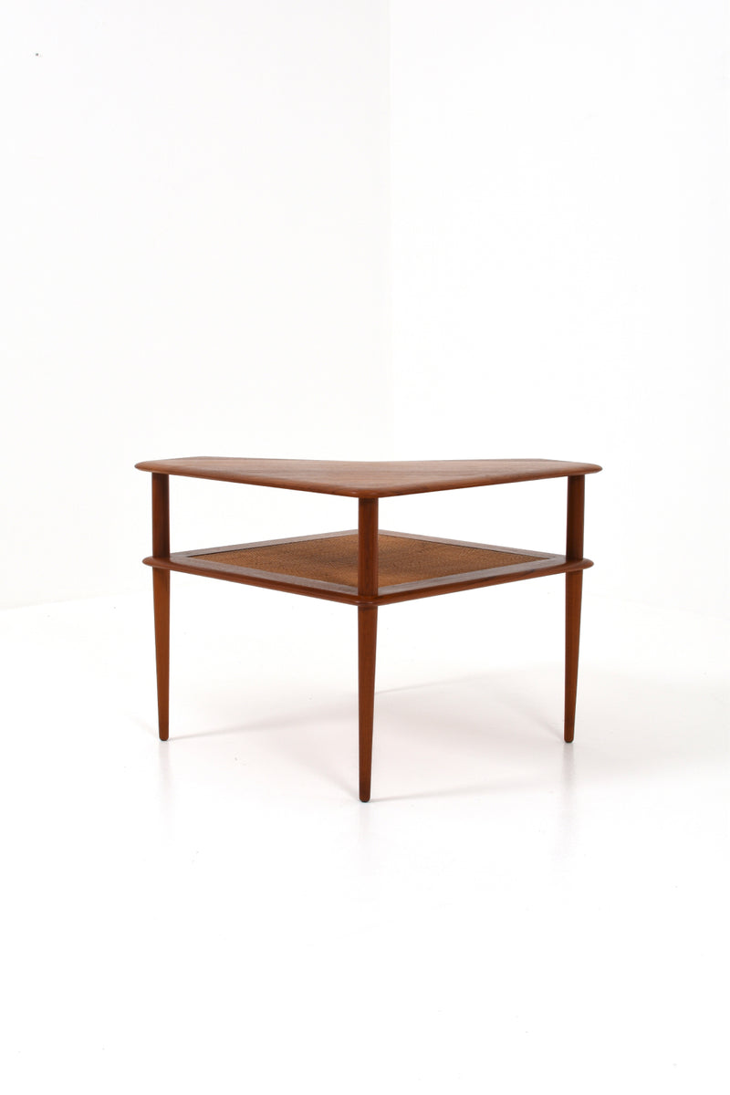 Corner table "Minerva" by Peter Hvidt &amp; Orla Mølgaard Nielsen for France &amp; Son