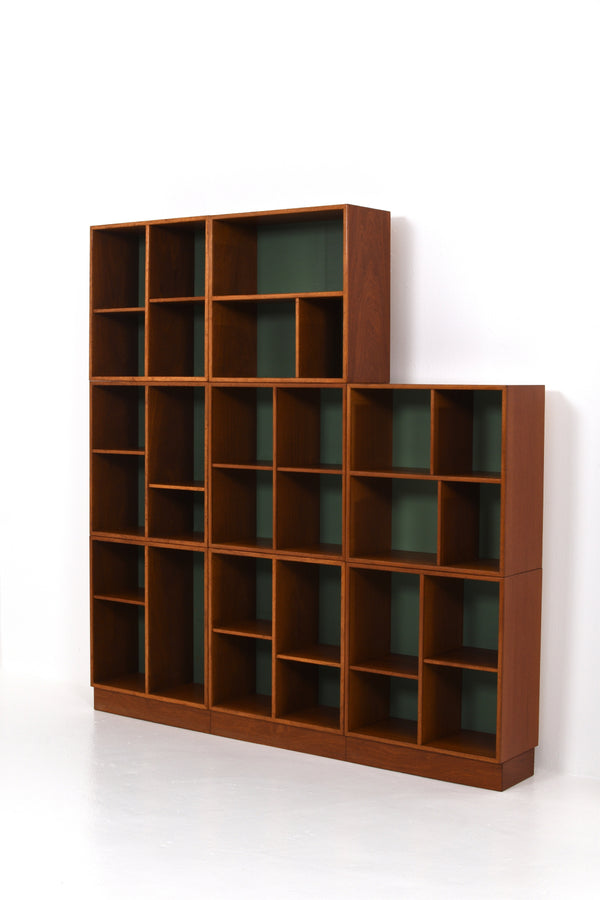 Unusual bookcase by master carpenter Lars Larsson