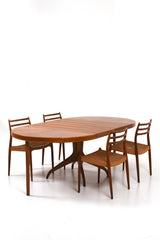 Dining table from Westbergs Möbler, Tranås, 1950s