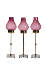 Gunnar Ander Ljuslyktor – 3 st, Ystad Metall, 50-tal