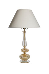 Vintage table lamp of Murano glass, Barovier and Toso, Italy, 60s