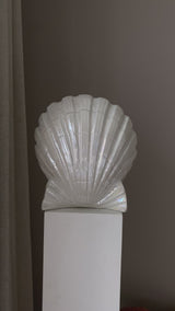 Large and unusual table lamp in the shape of a seashell