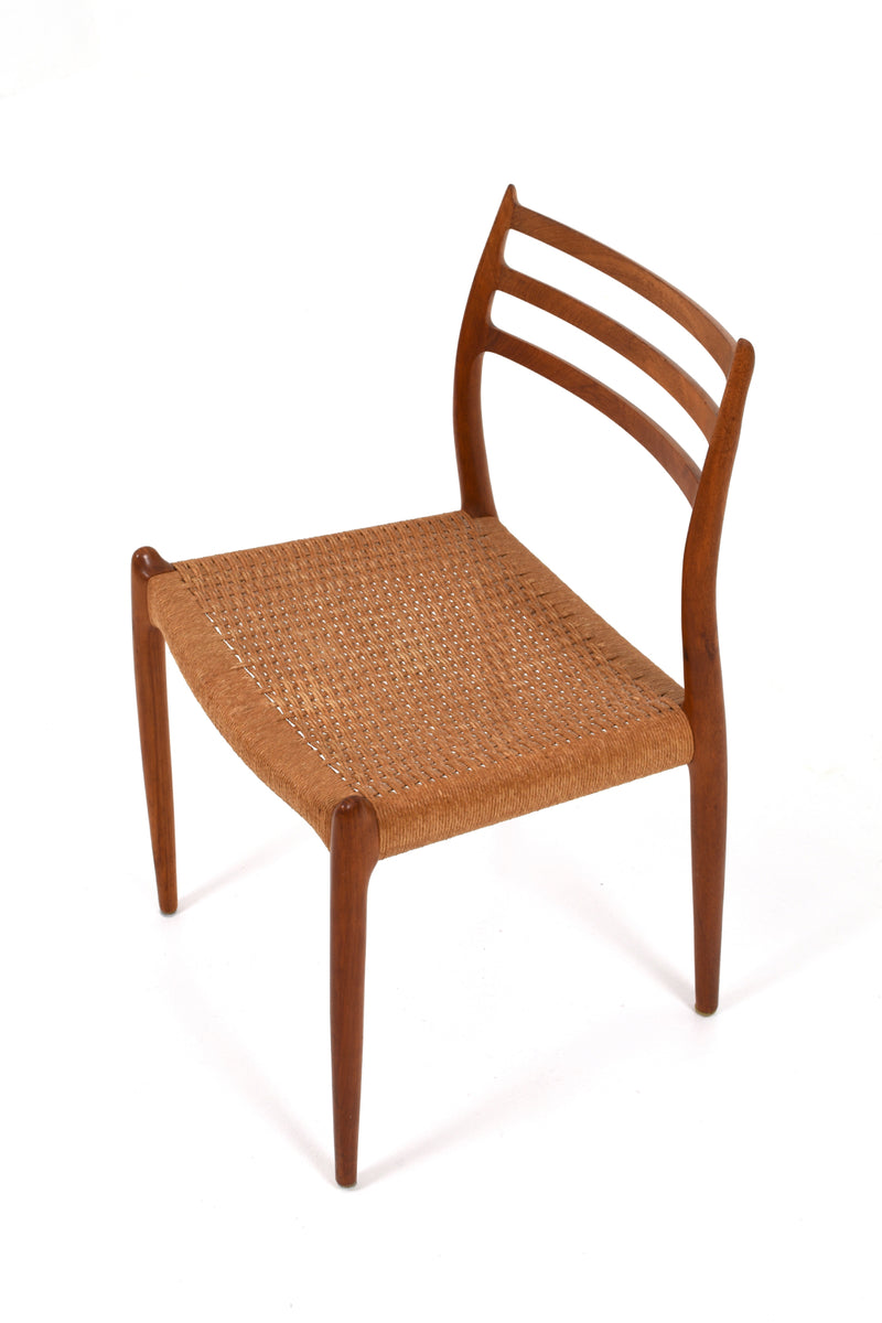 Four dining chairs "Model 78" by Niels Otto Møller for JL Møller