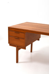 Desk in teak, 50s/60s